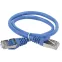 Патч-корд категории 6 FTP PVC 0.5м синий