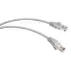                  Патч-корд U/UTP категория 5е 2xRJ45 неэкранированный серый LSZH 0.3м WRline
               