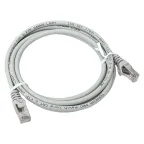                  Патч-корд TERACOM PRO Cat.6 экранированный FTP оболочка LSZH серый (2.0м)
               