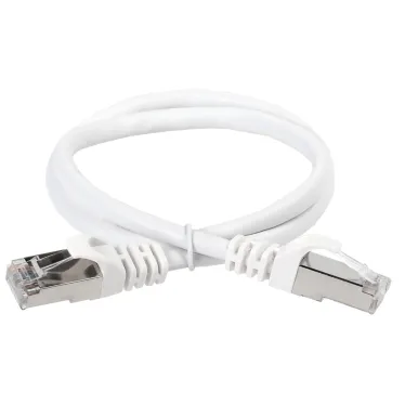 Патч-корд категории 6 FTP PVC 0.5м белый