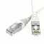 Патч-корд экранированный Ultra SLIM CAT6A S/FTP 4х2, 30 AWG, LSZH, белый, 1,5м
