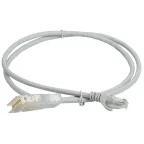 Патч-корд категория 110-RJ45 5Е 1 метр PVC серый