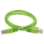                  Патч-корд категории 6А UTP LSZH 10м зеленый
               