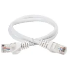                  Патч-корд категория 5е UTP 0.5м PVC белый
               