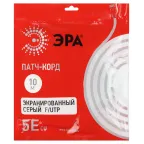                  Патч корд F/UTP экранированный 10м категория 5e
               