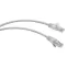 Патч-корд F/UTP категория 5е 2xRJ45 экранированный серый LSZH 0.3м WRline