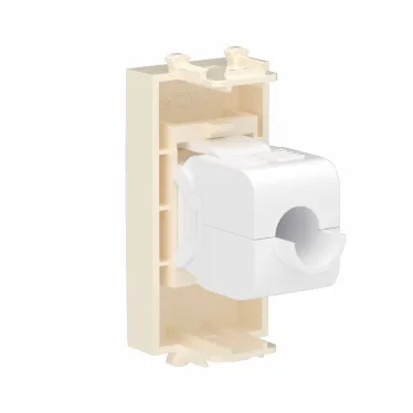 Avanti Компьютерная розетка RJ-45 без шторки модульная, кат.6, Ванильная дымка, 1 модуль