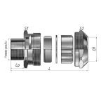Хомутик С 441 М8 (2 1/2'')