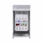 VIVA Розетка компьютерная RJ45 категория 5E 1 модуль серая