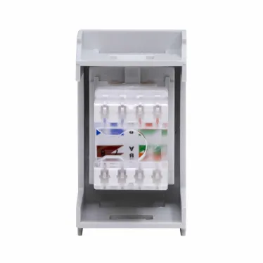 VIVA Розетка компьютерная RJ45 категория 5E 1 модуль серая