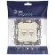 Розетка 2хRJ45, Эра Elegance, сл.кость, 14-3108-02