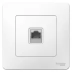 BLANCA скрытой установки розетка телефонная RJ11, белый