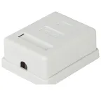 Розетка компьютерная RJ-45 категория 5е неэкранированная 1-порт упаковка 40 штук