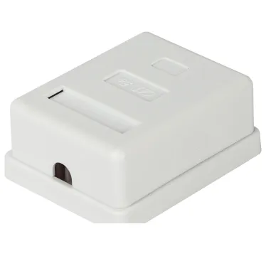 Розетка компьютерная RJ-45 категория 5е неэкранированная 1-порт упаковка 40 штук