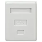 Розетка компьютерная RJ-45 категория 5е неэкранированная 1-порт упаковка 40 штук