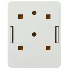 Розетка компьютерная RJ-45 категория 5е неэкранированная 1-порт упаковка 40 штук