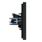 FORTE@PIANO Розетка компьютерная RJ45 кат.6 FP131 черный IEK
