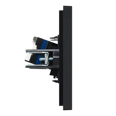 FORTE@PIANO Розетка компьютерная RJ45 кат.6 FP131 черный IEK