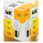 LIGHTING Лампа светодиодная декоративная G60 шар 3Вт 230В теплый белый E27 IEK
