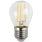 Лампа светодиодная F-LED P45-11w-827-E27 (филамент, шар, 11Вт, тепл, E27) (10/100/4000)