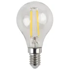 Лампа светодиодная декоративная LED 11 Вт 1430Лм 4000К шар, филамент нейтральный E14 230В F-LED P45-11w-840-E14