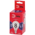 Лампа светодиодная LED P45-8W-865-E14 R (диод, шар, 8Вт, хол, E14) (10/100/3600)