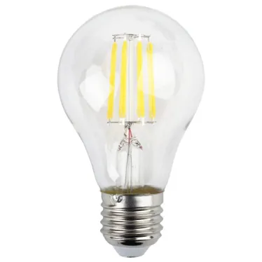 Лампа светодиодная декоративная LED 9 Вт 1170Лм 4000К груша, филамент нейтральный E27 230В F-LED A60-9W-840-E27