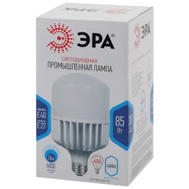 Лампа светодиодная LED 85Вт E27/E40 4000K Т140 колокол 6800Лм нейтр