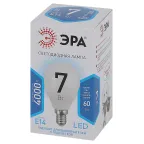Лампа светодиодная LED 7 Вт 560Лм 4000К шар нейтральный E14 170-265В LED P45-7W-840-E14 Standart