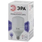 Лампа светодиодная Е27 40Вт колокол холодный дневной свет STD LED POWER T120-40W-6500-E27 E27 / ЭРА