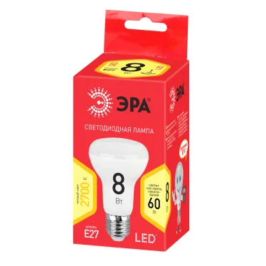 Лампа светодиодная RED LINE LED R63-8W-827-E27 R Е27 / E27 8 Вт рефлектор теплый белый свет