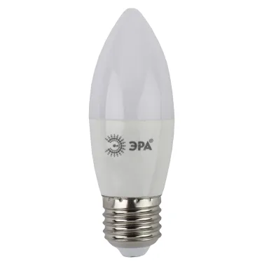 Лампа светодиодная E27 10 Вт свеча нейтральный белый свет RED LINE LED B35-10W-840-E27 R Е27 / ЭРА