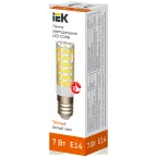 Лампа светодиодная CORN капсула 7Вт 230В 3000К керамика E14 IEK