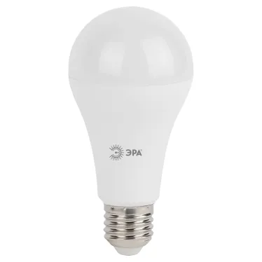 Лампа светодиодная Е27 30Вт груша теплый белый свет STD LED A65-30W-827-E27 E27 / ЭРА