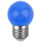Лампа светодиодная для Белт-Лайт диод. шар син., 4SMD, 1W, E27 ERABL45-E27 LED Р45-1W-E27