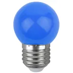 Лампа светодиодная для Белт-Лайт диод. шар син., 4SMD, 1W, E27 ERABL45-E27 LED Р45-1W-E27