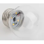 Лампа светодиодная для Белт-Лайт диод. шар, прозр., 4SMD, 1W, E27 ERAWL45-E27 LED P45-1W-Е27
