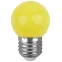 Лампа светодиодная для Белт-Лайт диод. шар, желт., 4SMD, 1W, E27 ERAYL45-E27 LED Р45-1W-E27