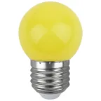 Лампа светодиодная для Белт-Лайт диод. шар, желт., 4SMD, 1W, E27 ERAYL45-E27 LED Р45-1W-E27