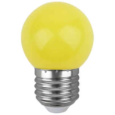 Лампа светодиодная для Белт-Лайт диод. шар, желт., 4SMD, 1W, E27 ERAYL45-E27 LED Р45-1W-E27