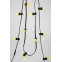 Лампа светодиодная для Белт-Лайт диод. шар, желт., 4SMD, 1W, E27 ERAYL45-E27 LED Р45-1W-E27