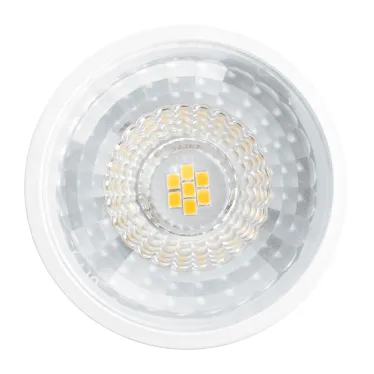 Лампа светодиодная LED 7вт 230в GU10 дневной с линзой 110 гр. Feron.PRO