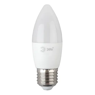 Лампа светодиодная LED B35-6W-865-E27 R (диод, свеча, 6Вт, хол, E27) (10/100/3500)
