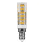 Лампа светодиодная LED 7вт Е14 дневной прозрачный цилиндр