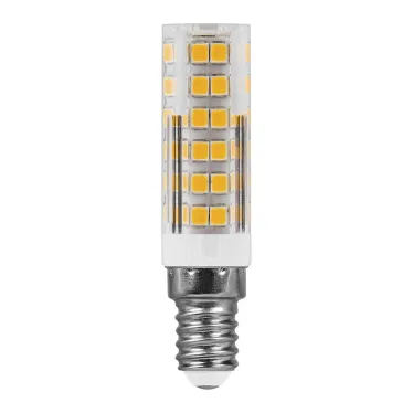 Лампа светодиодная LED 7вт Е14 дневной прозрачный цилиндр