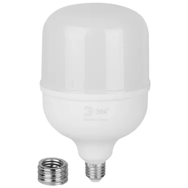 Лампа LED POWER T140-80W-6500-R E27/E40 R 80 вт холодный белый свет колокол RED LINE ЭРА колокол RED LINE ЭРА