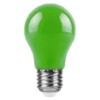 Лампа светодиодная LED 3вт Е27 зеленый шар