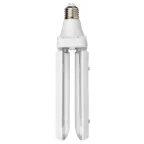 Фитолампа для растений светодиодная GREEN LINE ФИТО-20W-PFR-E27-GR 2-х лепестковая полного спектра 20 Вт Е27