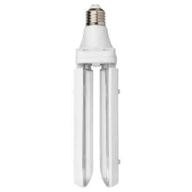 Фитолампа для растений светодиодная GREEN LINE ФИТО-20W-PFR-E27-GR 2-х лепестковая полного спектра 20 Вт Е27