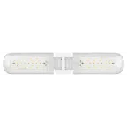 Фитолампа для растений светодиодная GREEN LINE ФИТО-20W-PFR-E27-GR 2-х лепестковая полного спектра 20 Вт Е27